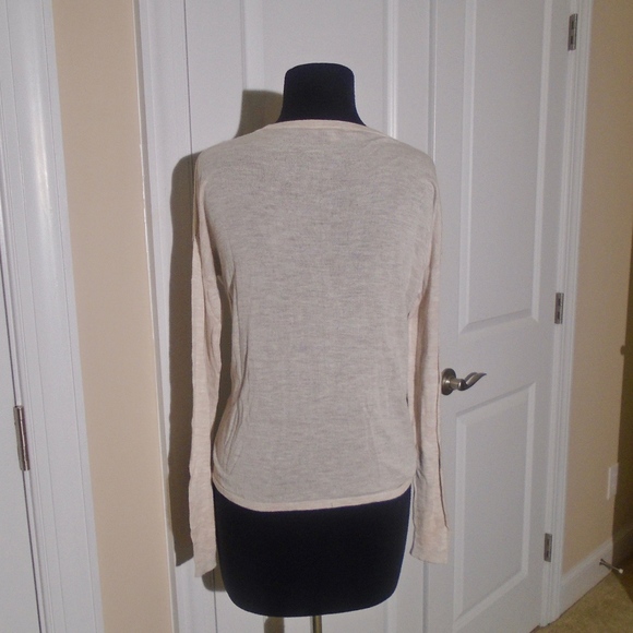 MADEWELL Modern Tie-Front Sweater S - Picture 4 of 5